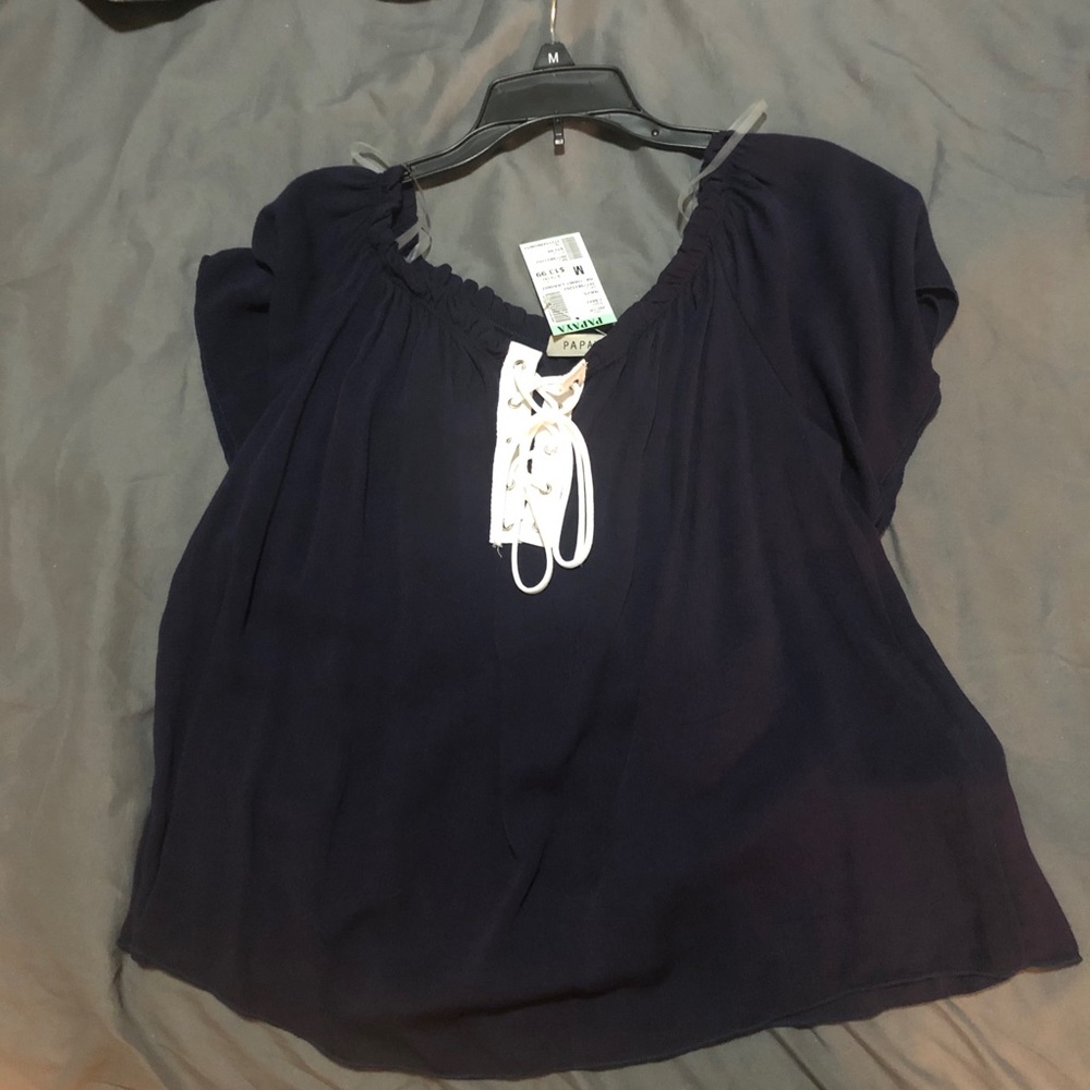 Navy top